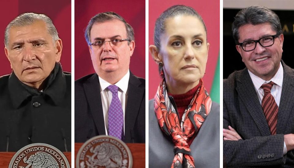 Corcholatas presidenciables